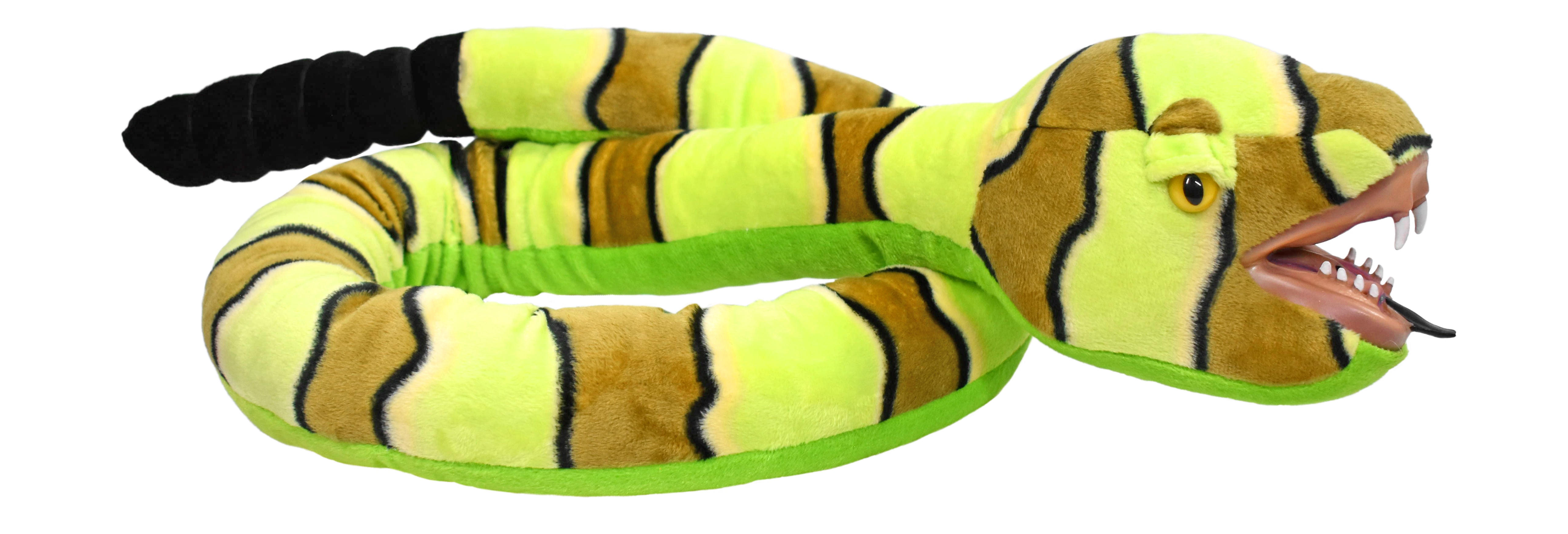 Plush Snake Green Rock Snake Stuffed Animal 54