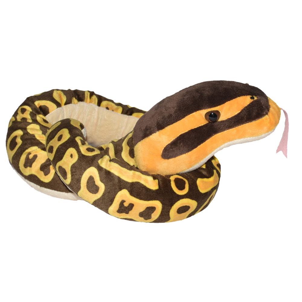 Ball Python Snake Stuffed Animal - 54"