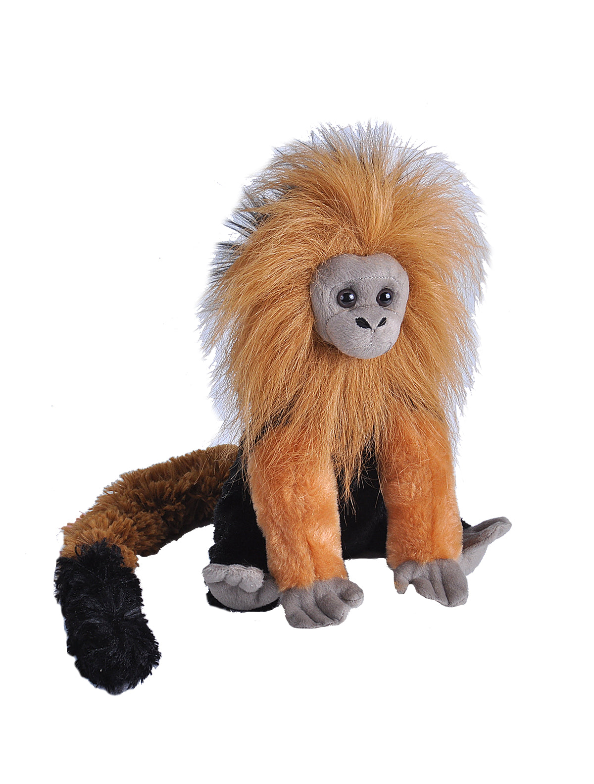 Cuddlekins Golden Lion Tamarin Stuffed Animal 12"