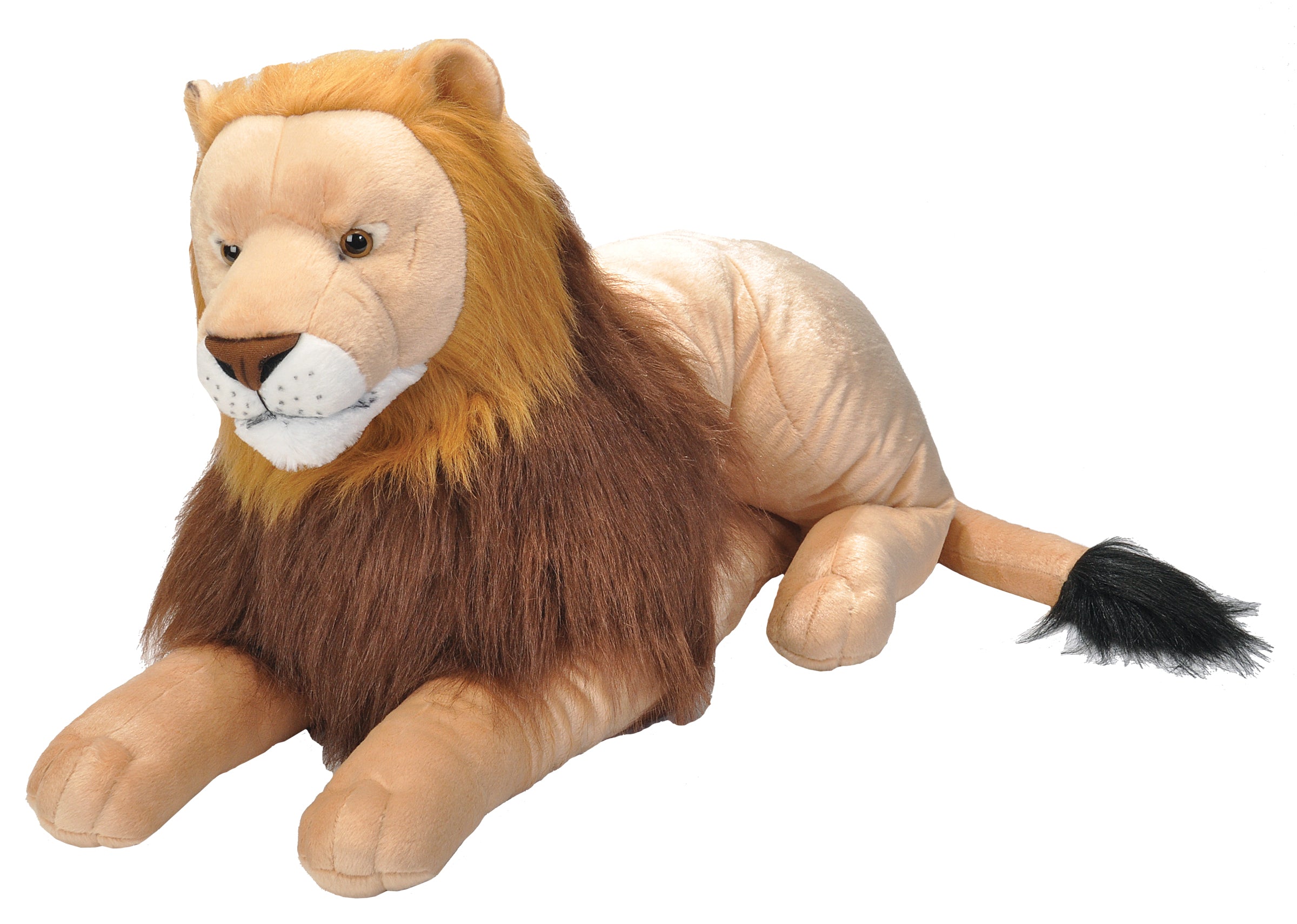 Cuddlekins Jumbo Lion Stuffed Animal 30"