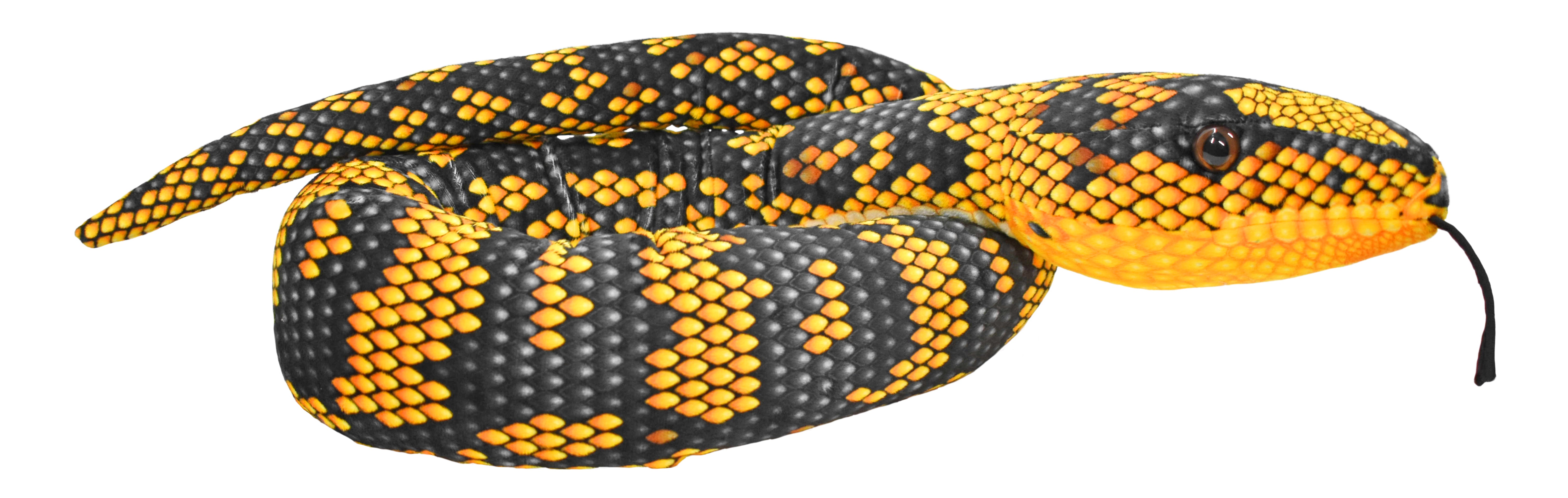 Plush Snake Jungle Carpet Python Scales Stuffed Animal 54
