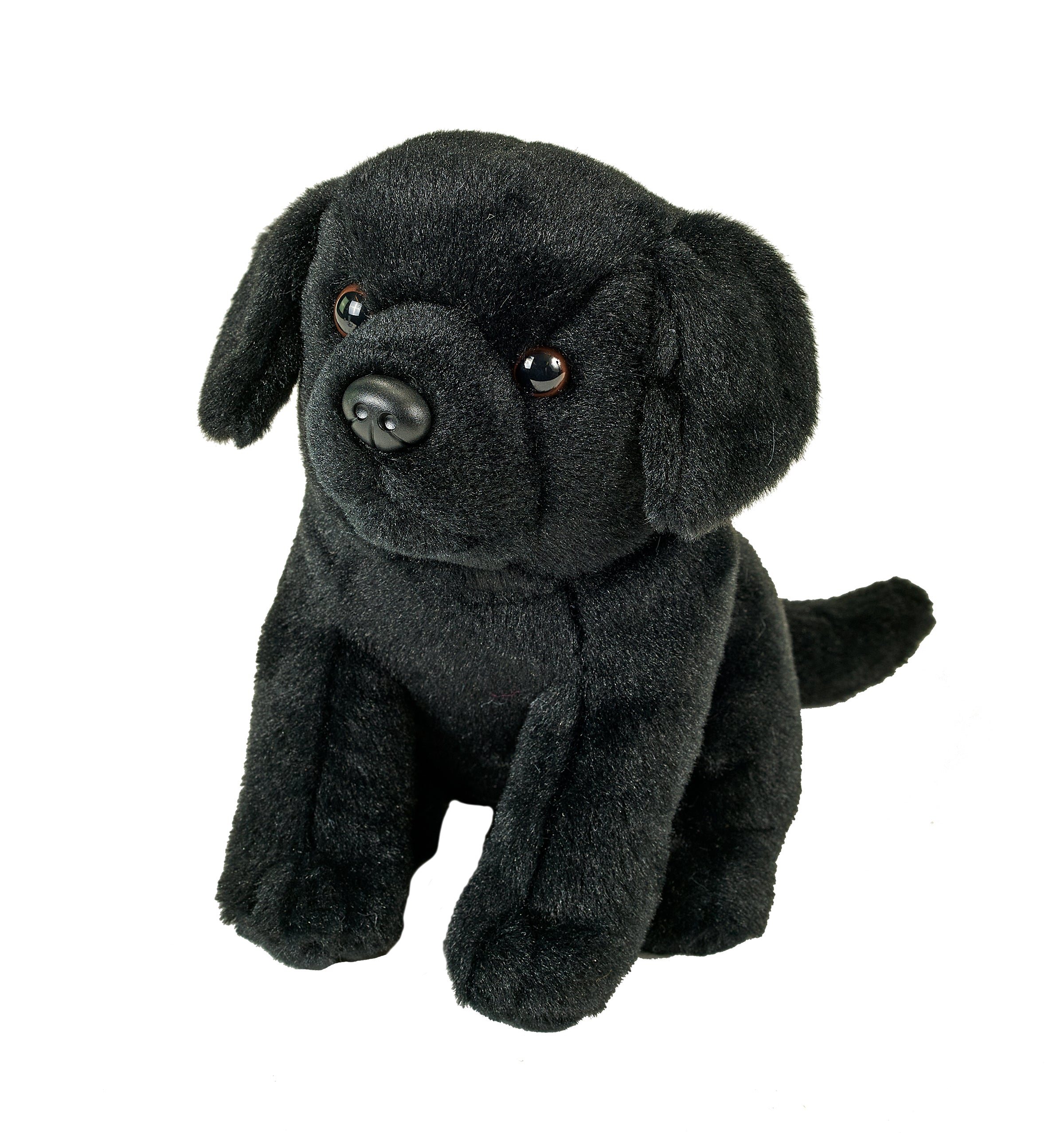 Cuddlekins Mini Black Labrador Puppy Stuffed Animal 8"