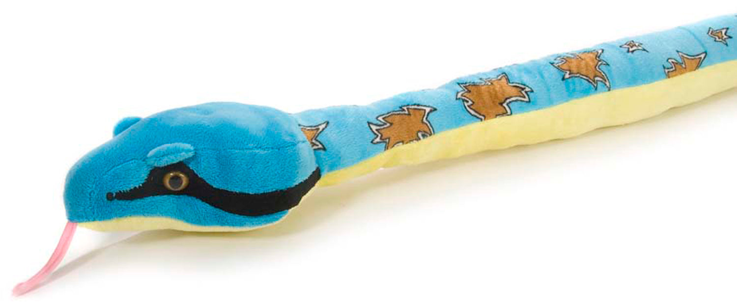 Plush Twin Spotted Rattle Snake 54"