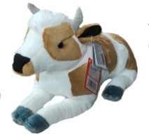 Laying Cow 14" Brown